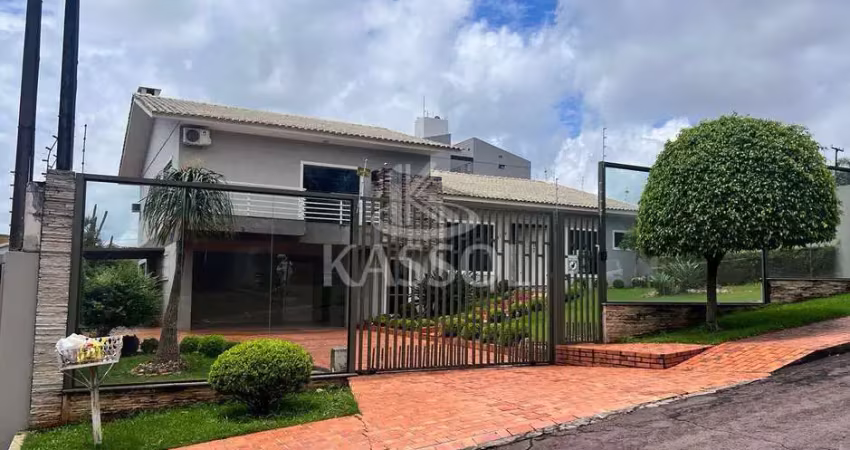 Sobrado à venda, country, cascavel - pr- suíte master   02 quartos, piscina