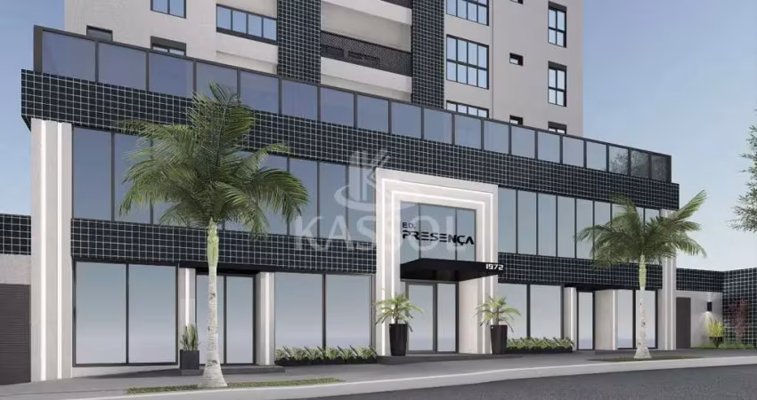 Edificio presença - aptos na planta 1 quarto e 1 vaga garagem - próximo unipar