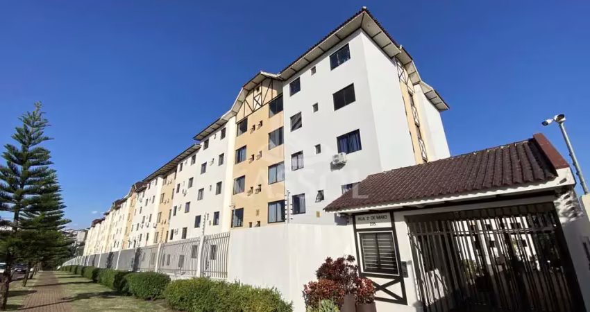 Residencial rosengarten - neva  semi mobiliado 2 quartos e 2 vagas garagem