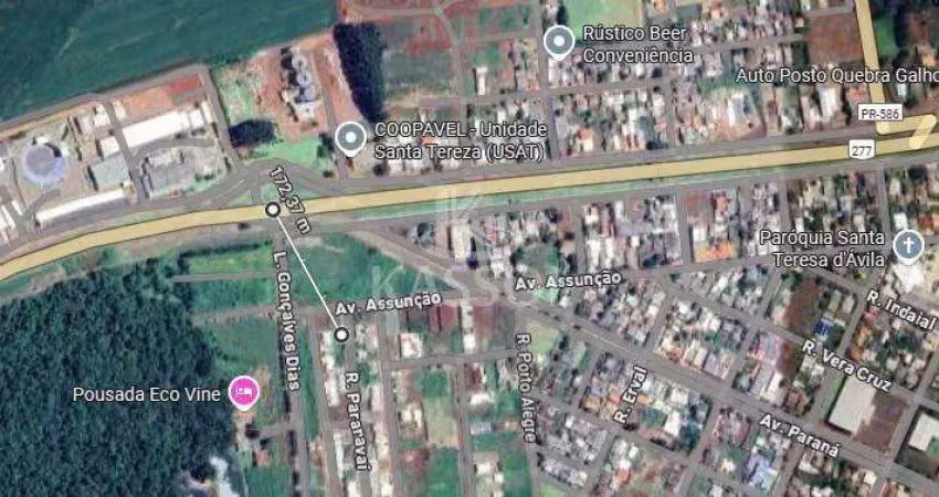 Terreno à venda, pontal da natureza, santa tereza do oeste - pr