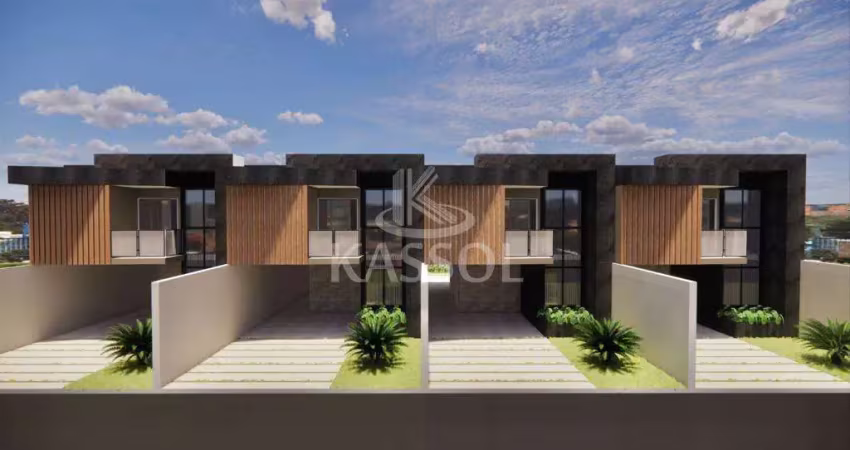 Sobrado novo no universitário com 3 suites e 2 vagas de garagem