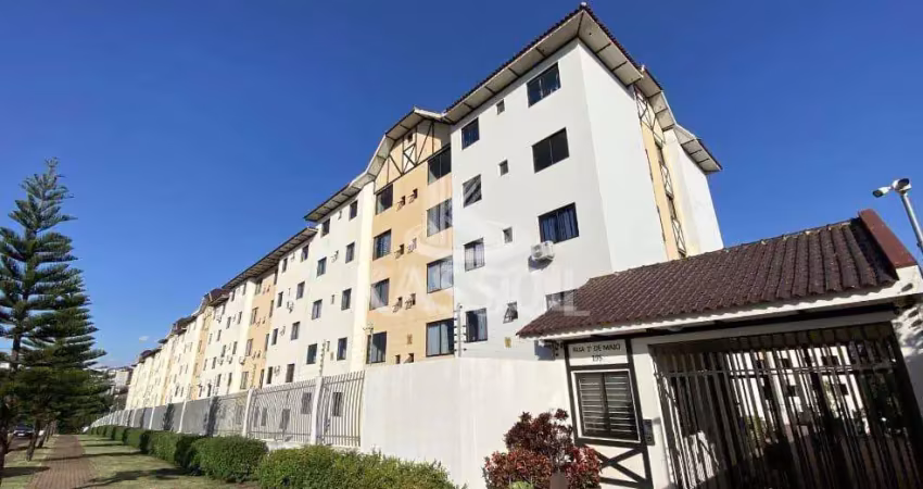 Apartamento para locação com 2 quartos no residencial rosengarten, cascavel pr