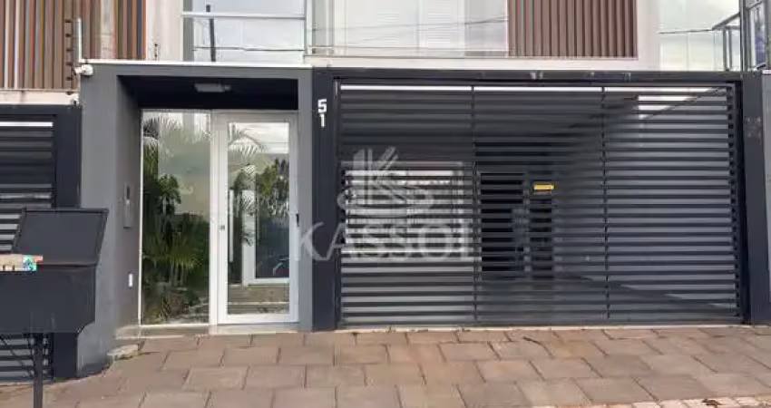 Sobrado à venda, tropical, cascavel - pr - mobiliado pronto para morar