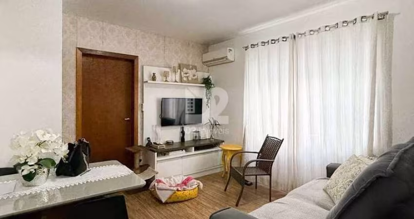 APARTAMENTO SEMIMOBILIADO COM 2 QUARTOS | VILA LENZI