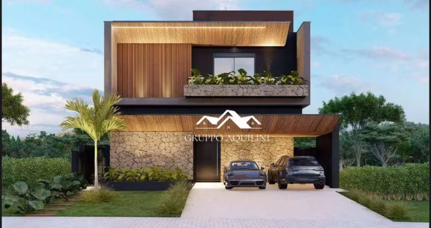Casa com 5 dormitórios à venda, 303 m² por r$ 3.300.000 - condomínio terras alpha - são josé dos campos/sp
