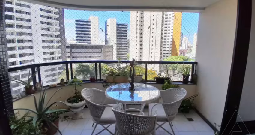 Apartamento na pituba de 3 quartos sendo 3 suítes, 139m² à venda por r$ 1.060.000,00