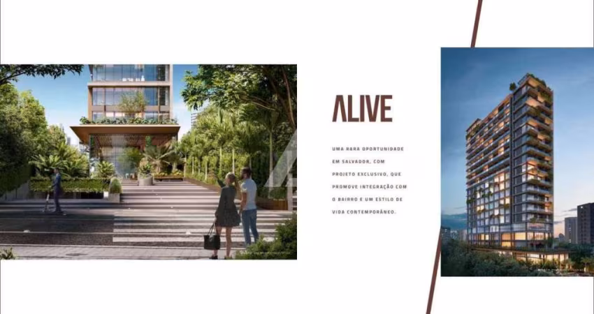 Alive Corredor da Vitória - STUDIO,  de 29,79 m² à venda a partir de R$ 690.000,00 - Salvador/BA