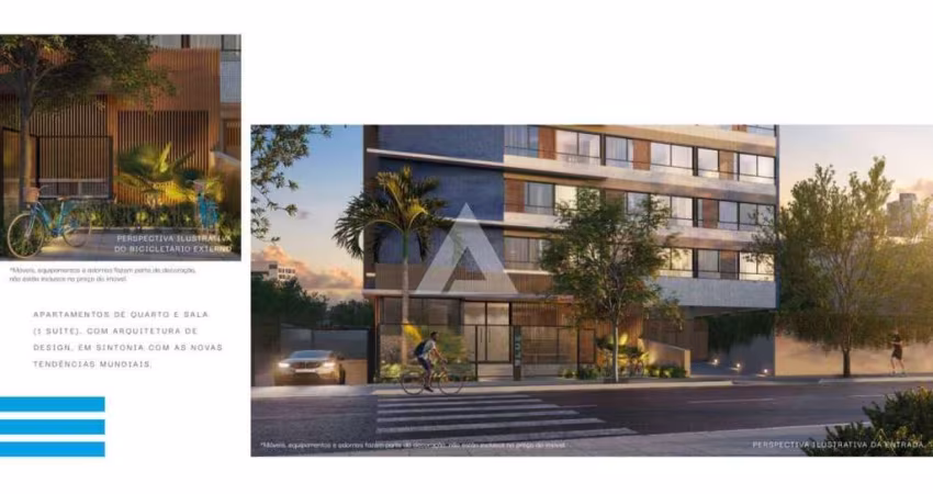 Blue Barra - Apartamento na Barra quarto/sala,  à venda por R$ 550.000,00 - Salvador/BA
