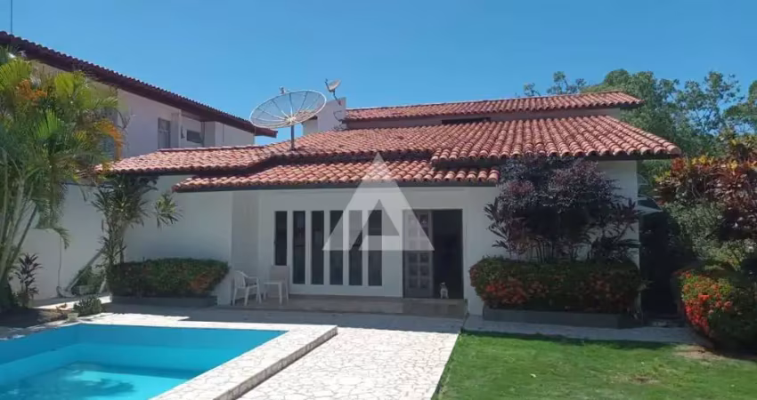 Casa no itaigara porteira fechada com 5 quartos e 1 suíte, 498m² à venda por r$ 2.500.000,00