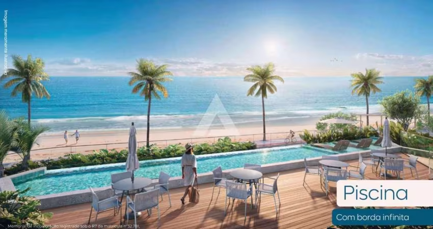 RIVAGE PIATÃ | QUARTO E SALA E 2 QUARTOS 100% VISTA MAR