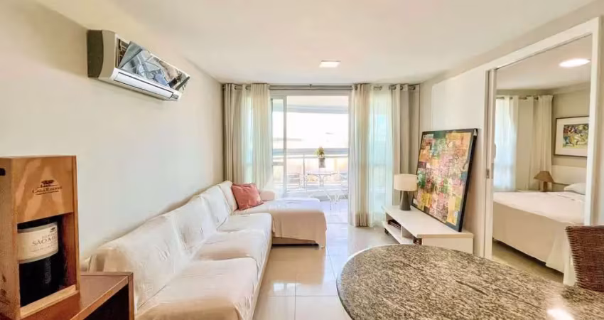 Apartamento no rio vermelho porteira fechada com 1 suíte, 52m² à venda por r$ 440.000,00