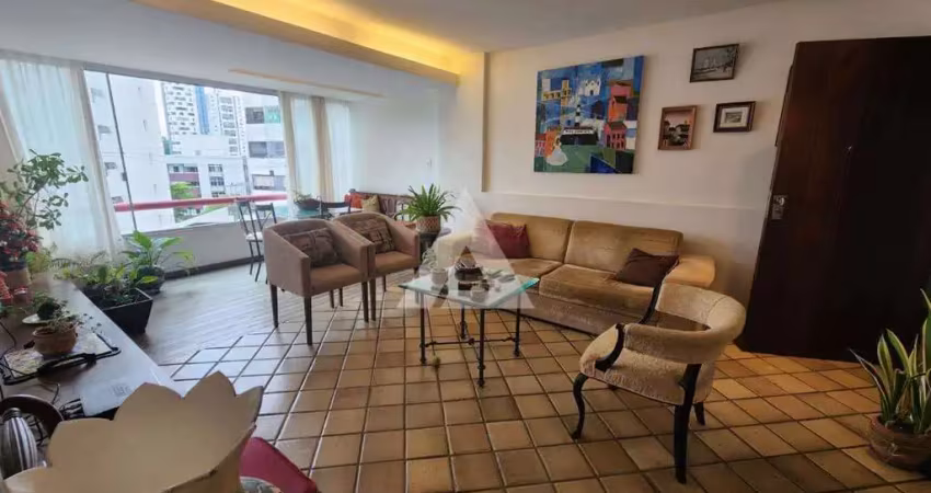 Apartamento no candeal com 3 quartos e 1 suíte, 114m² à venda por r$ 610.000,00