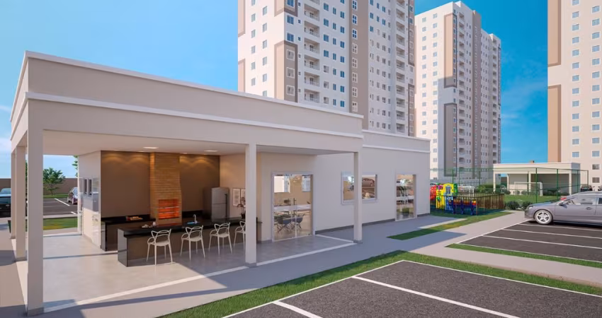 apartamento a venda com 2 dormitórios suíte e varanda e vaga fixa em construção mrv engenharia