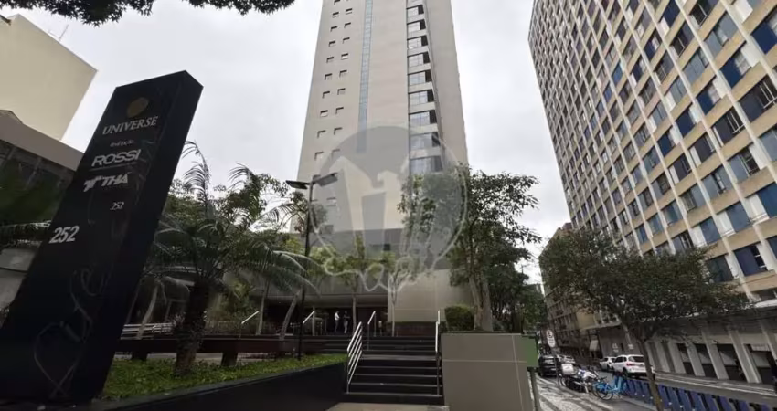 Apartamento com 1 quarto  para alugar, 36.58 m2 por r$1450.00  - centro - curitiba/pr