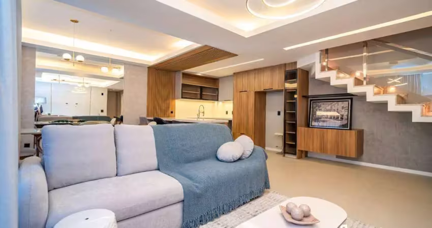 Casa mobiliada pronta para morar à venda, 191 m² por r$ 1.736.000 - santa felicidade - curitiba/pr