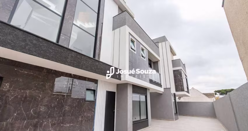 Sobrado Novo com 3 dormitórios à venda, 142 m² por R$ 1.199.000 - Vista Alegre - Curitiba/PR