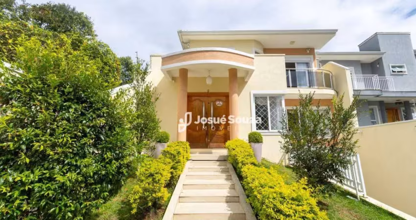 Casa com 4 dormitórios à venda, 386 m² por r$ 2.600.000,00 - cascatinha - curitiba/pr