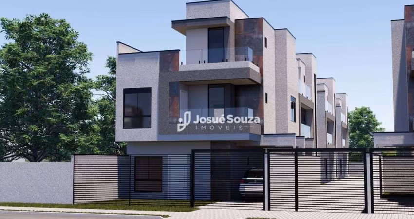 Sobrado com 3 dormitórios (1 suite) à venda, 135 m² por R$ 849.000 - Boqueirão - Curitiba/PR