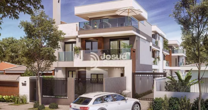 Sobrado triplex com terraço a venda no Jardim Social / Bacacheri