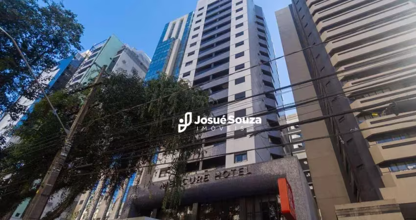 Flat com 1 quarto à venda na Avenida Sete de Setembro, 5368, Batel, Curitiba