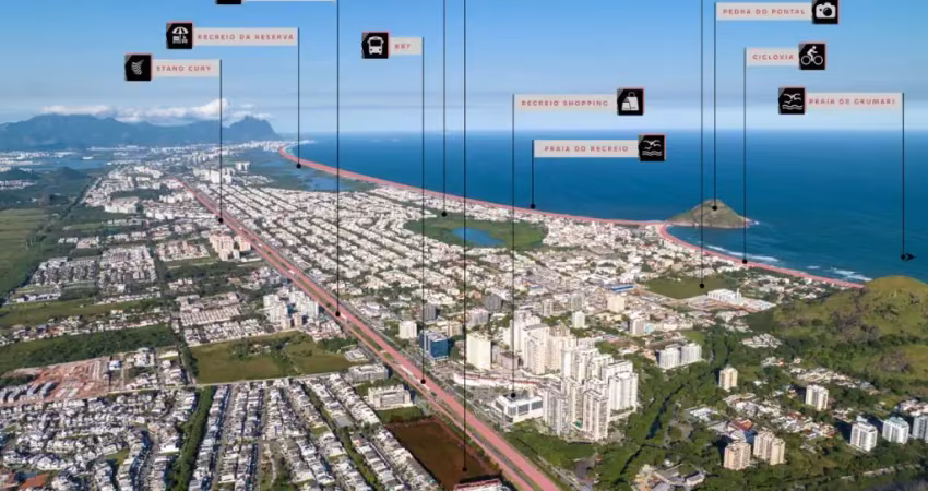 Apartamentos com cobertura  enfrente recreio shopping