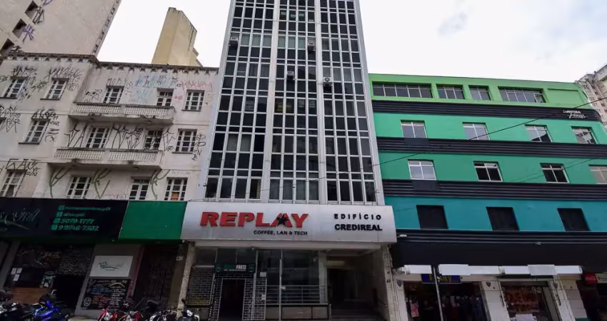 Conjunto comercial no centro de 43,52m² - edifício credireal