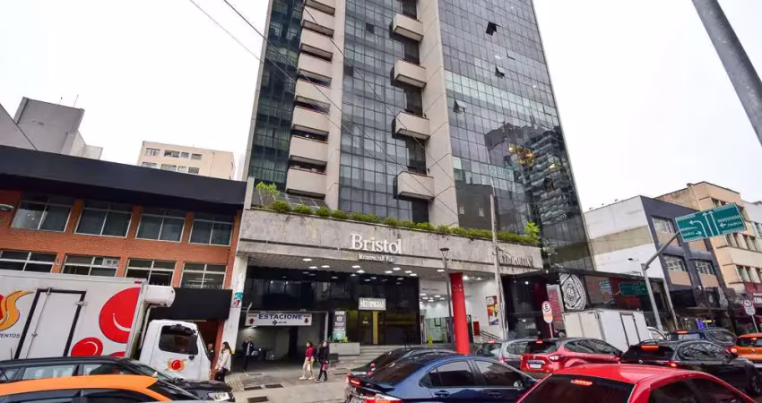 Conjunto comercial no centro com 86,34m² - edifício metropolitan