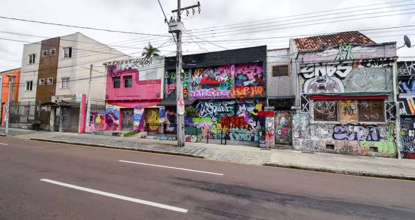 Casa comercial com 5 salas para alugar na Rua Trajano Reis, 369, São Francisco, Curitiba