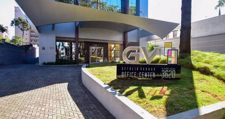 Conjunto comercial no água verde de 100m² - edifício getúlio vargas office center