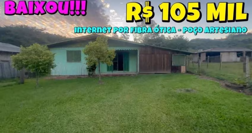 [123991] CHACRINHA EM SANTO ANT DA PATRULHA MONJOLO TERRENO 24X30M CASA FIBRA ÓTICA POÇO