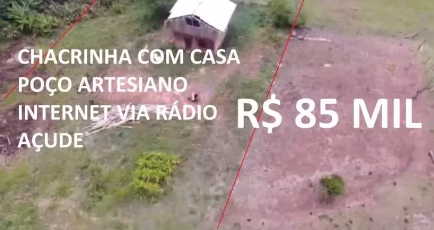 113759 -CHACRINHA EM TAQUARA COM 6000M², COM CASA EM CONSTRUÇÃO, LUZ, POÇO ARTES, INTERNET
