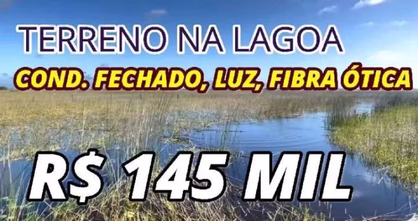 [86481] TERRENO EM OSÓRIO 17X57M PERTO  DA LAGOA DO LESSA