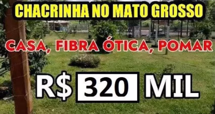 [96783]  MINI CHÁCARA COM POMAR, POÇO ARTESIANO E INTERNET FIBRA ÓTICA NO MATO GROSSO
