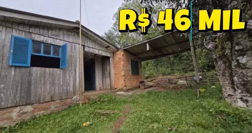 [571] TERRENO RURAL EM SANTO ANTÔNIO DA PATRULHA CASA LUZ FIBRA ÓTICA ÁGUA ENCANADA E FRUTÍFERAS