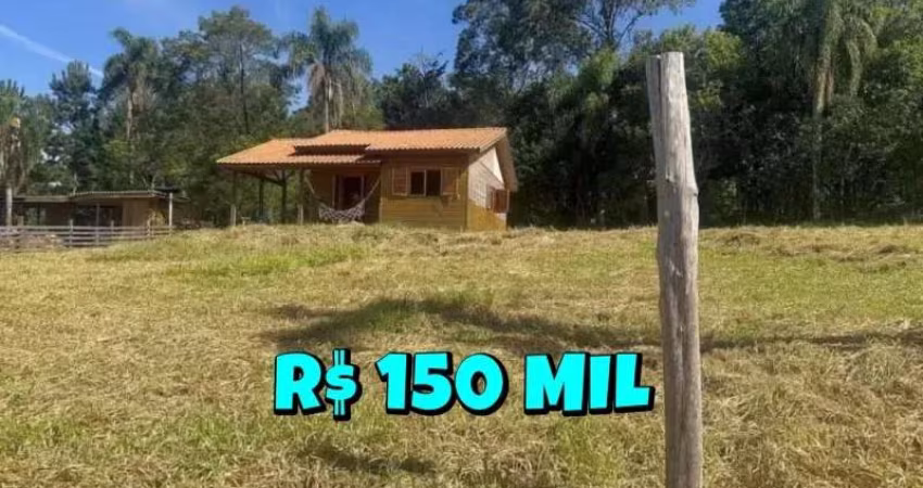 [582]CHÁCARA EM TAQUARA COM CASA MOBILIADA, LUZ, FIBRA ÓTICA, A 700M DA RS 020
