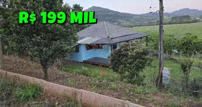 [593]CHÁCARA EM SANTO ANTÔNIO DA PATRULHA 2700M² COM CASA POMAR E AÇUDE ACEITA CASA EM NH