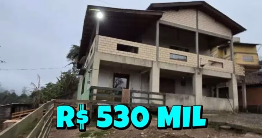 [594]  SOBRADO NO CARAÁ - 2 CASAS - ESCRITURADO, LINDA VISTA