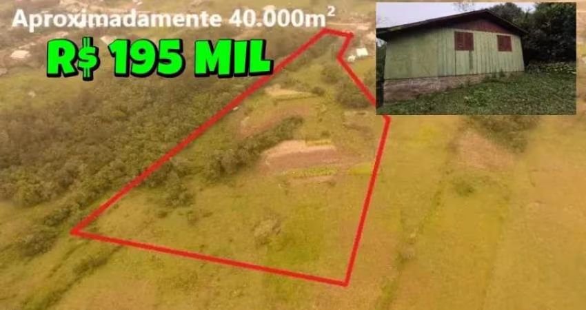 [596]CHÁCARA NO CARAÁ COM 4 HECTARES, CASA,  PASTO, GALPÃO, FRUTÍFERAS