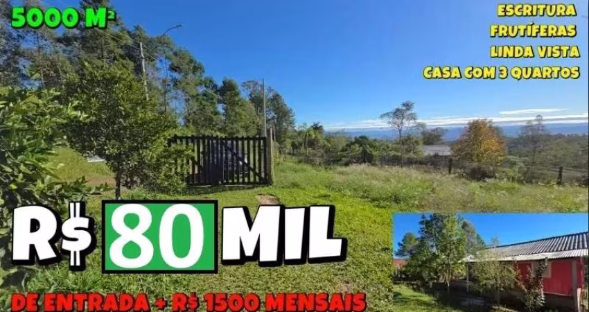 [744] CHACRINHA EM FREGUESIA DO MUNDO NOVO, TAQUARA-RS 5000M²