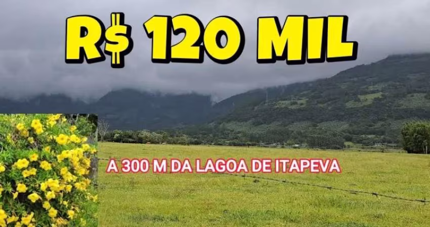 [718] CHÁCARA EM TRÊS CACHOEIRAS 585M² A 300 M DA LAGOA DE ITAPEVA
