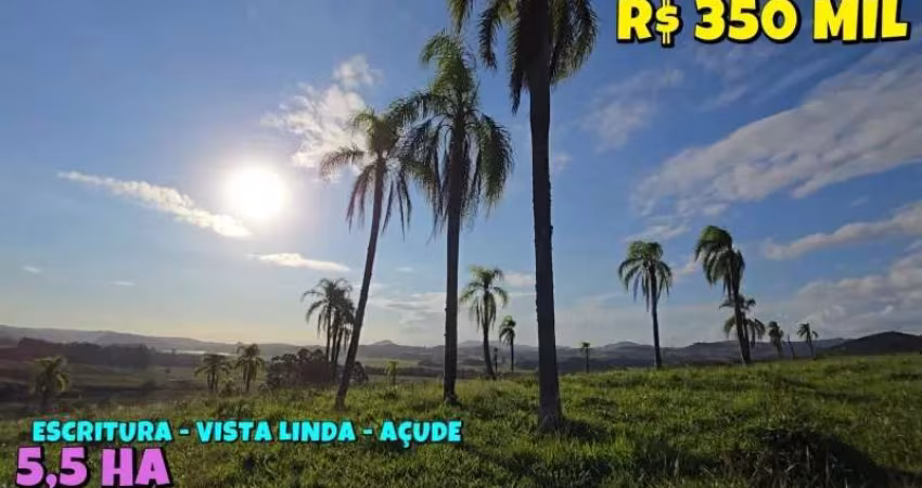 [799] CHÁCARA NO MONJOLO 11 HA ESCRITURA, AÇUDE, MANGUEIRA, E UMA VISTA DESLUMBRANTE