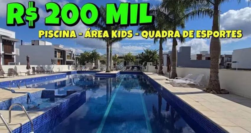 [807] TERRENO EM BIGUAÇU SC COM PROJETO DE SOBRA, CONDOMÍNIO COM PISCINA QUADRA SALÃO DE FESTAS