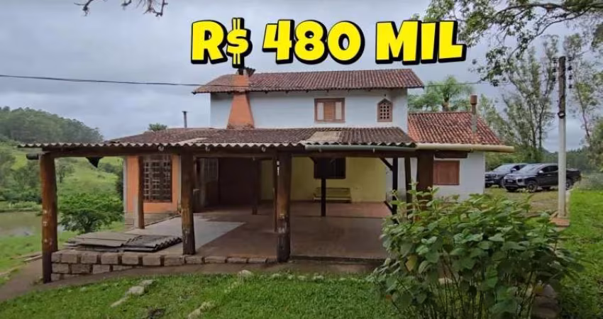 [647] CHÁCARA EM SANTO ANTÔNIO D PATRULHA, CASA 5 QUARTOS, AÇUDE