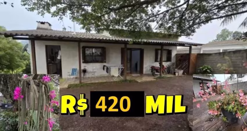 [624] MINI CHACRINHA EM SANTO ANTÔNIO DA PATRULHA ESCRITURADA LINDA CASA POMAR TROCA POR CHÁCARA MAIOR