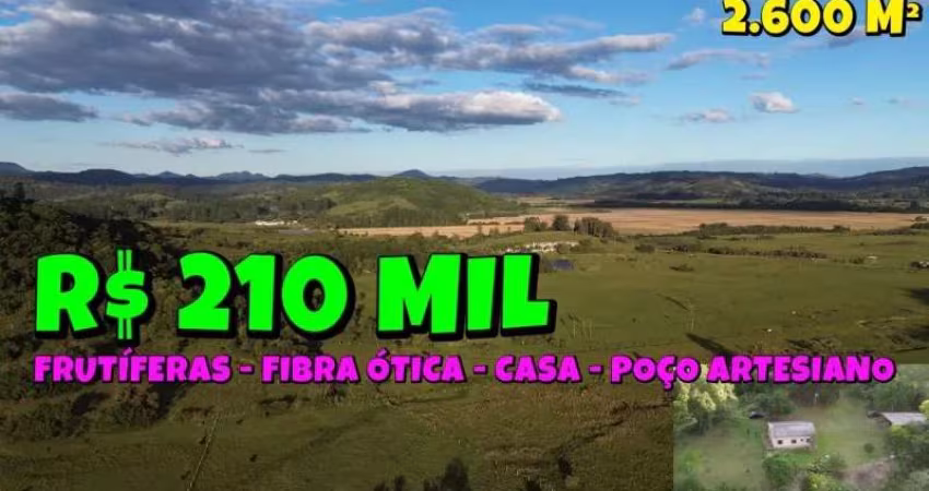 [830] MINI CHACRINHA NO MONJOLO COM CASA, MUITA FRUTA, POÇO ARTESIANO, FIBRA ÓTICA E MUITO MAIS