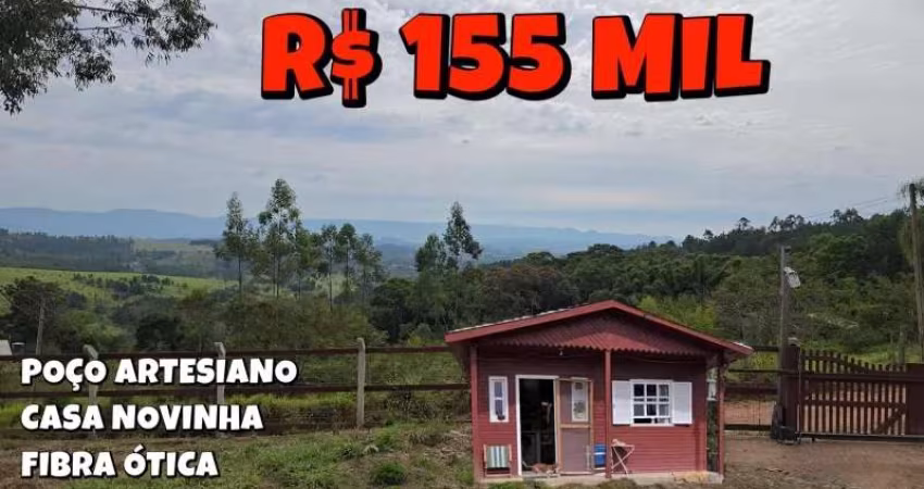 [836] MINI CHACRINHA EM PAROBÉ COM CASA NOVINHA, UMA BELA VISTA, INTERNET POR FIBRA ÓTICA E POÇO ARTESIANO