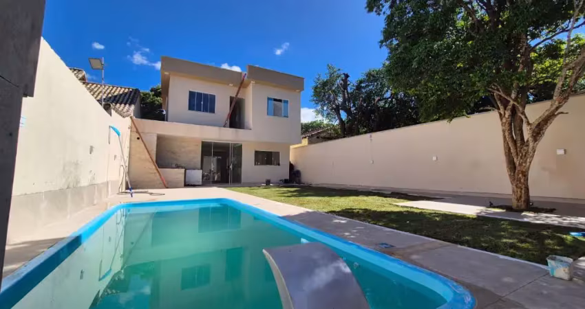 Casa com 3 quartos na estrada do campinho; casa com piscina em campo grande