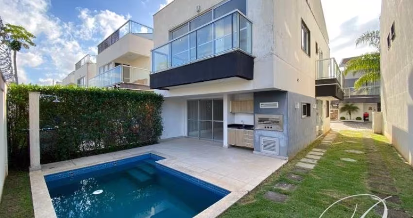 Recreio Concetto Bianco, belissima casa com 3 suites, piscina, área gourmet, moveis planejados
