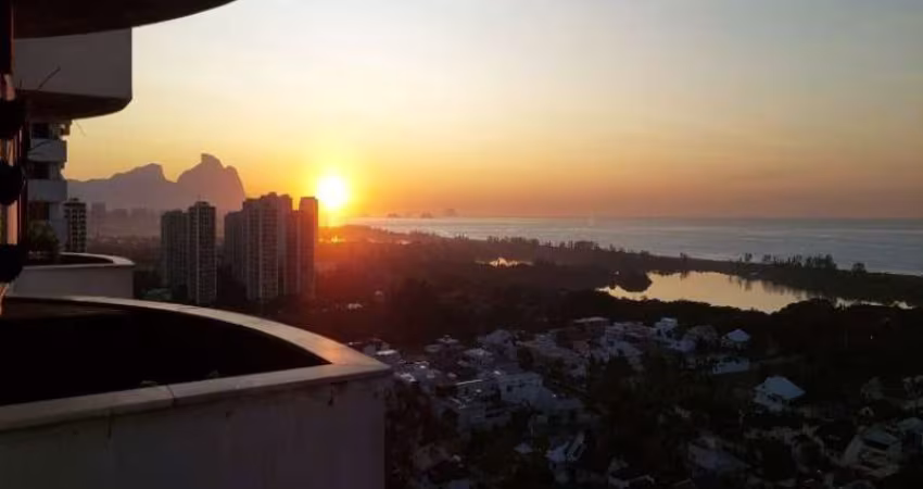 Barra da Tijuca, Barra Bali, linda vista mar, 2 quartos, 90m², sol da manha, mobiliado