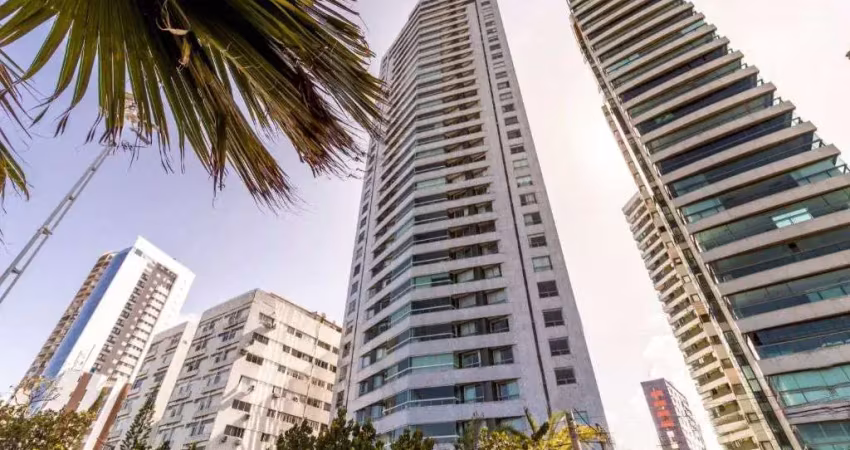 Apartamento na avenida boa viagem com 4 quartos á venda
